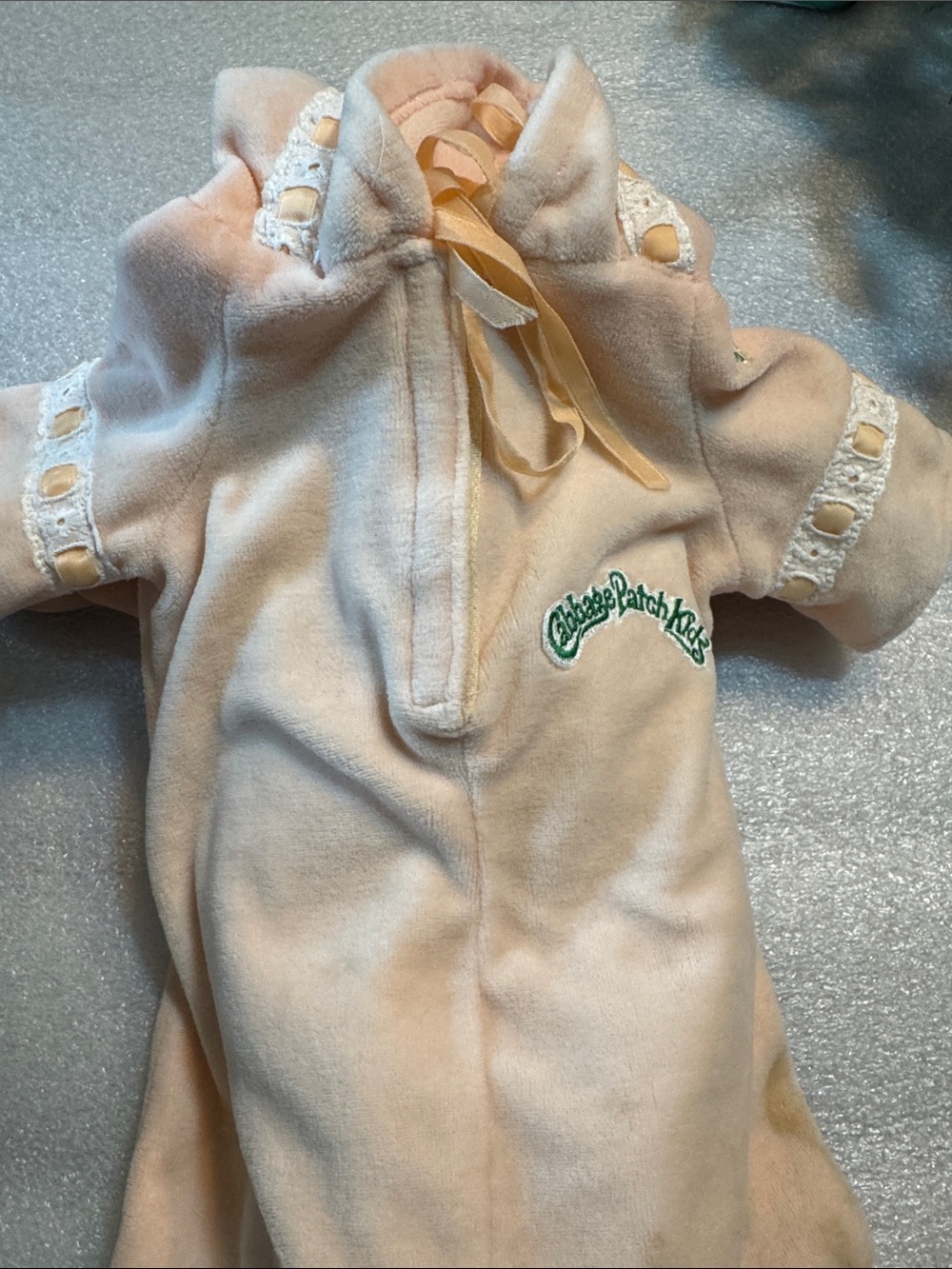 Vintage Peach Skin Cabbage Patch Style Doll - Nude - Picture 7 of 7